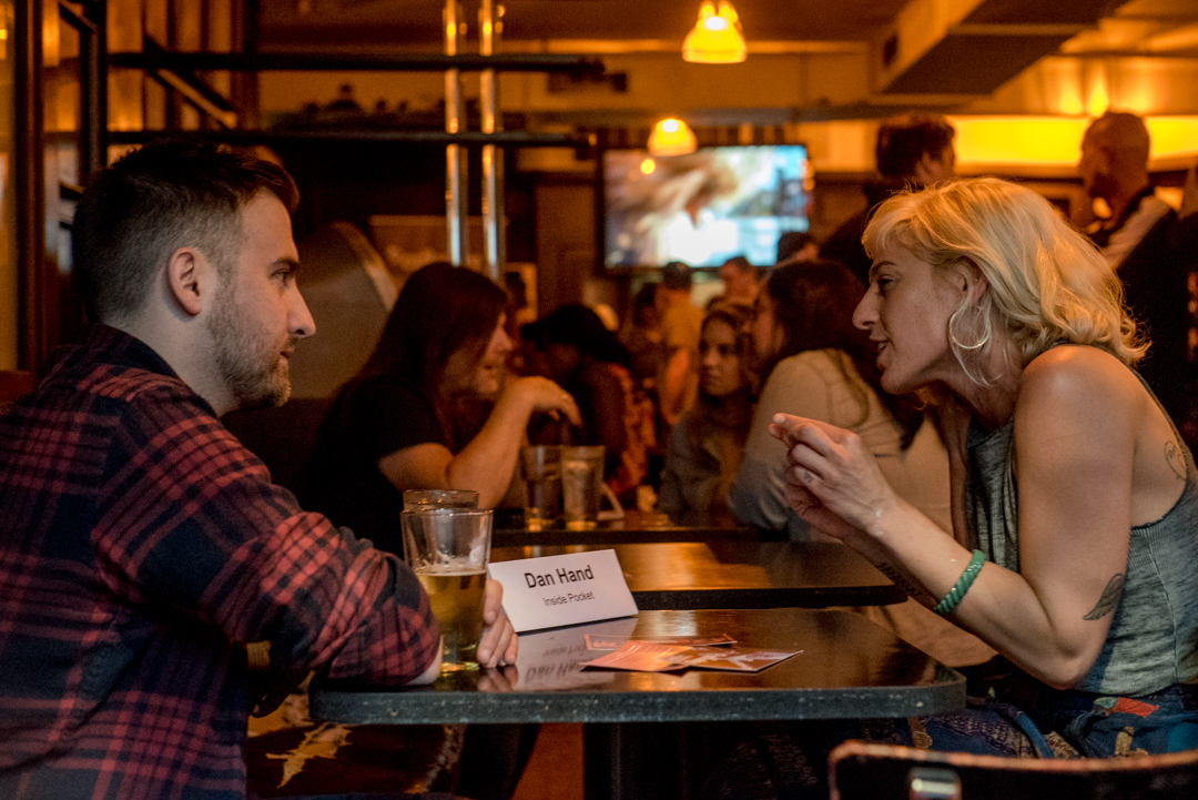 Industry Speed Dating - Dan Hand - Inside Pocket - Student Sessions 2 - Paddock Tavern - Indie week